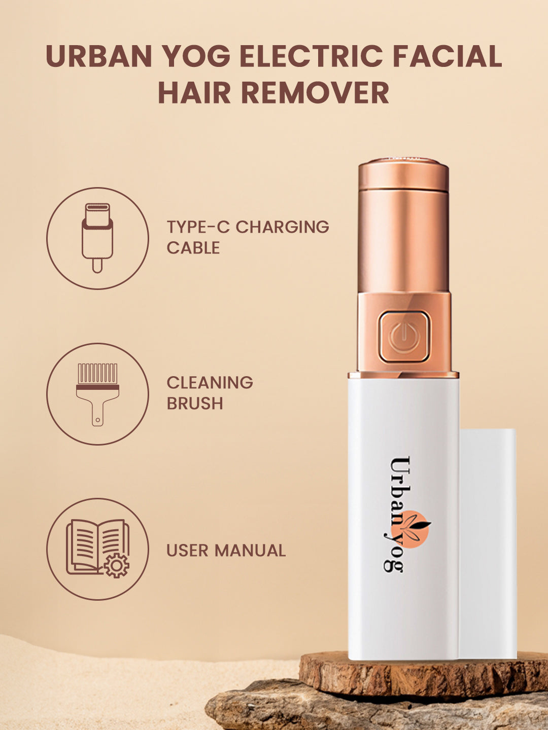 Electric Facial Hair Remover For Women