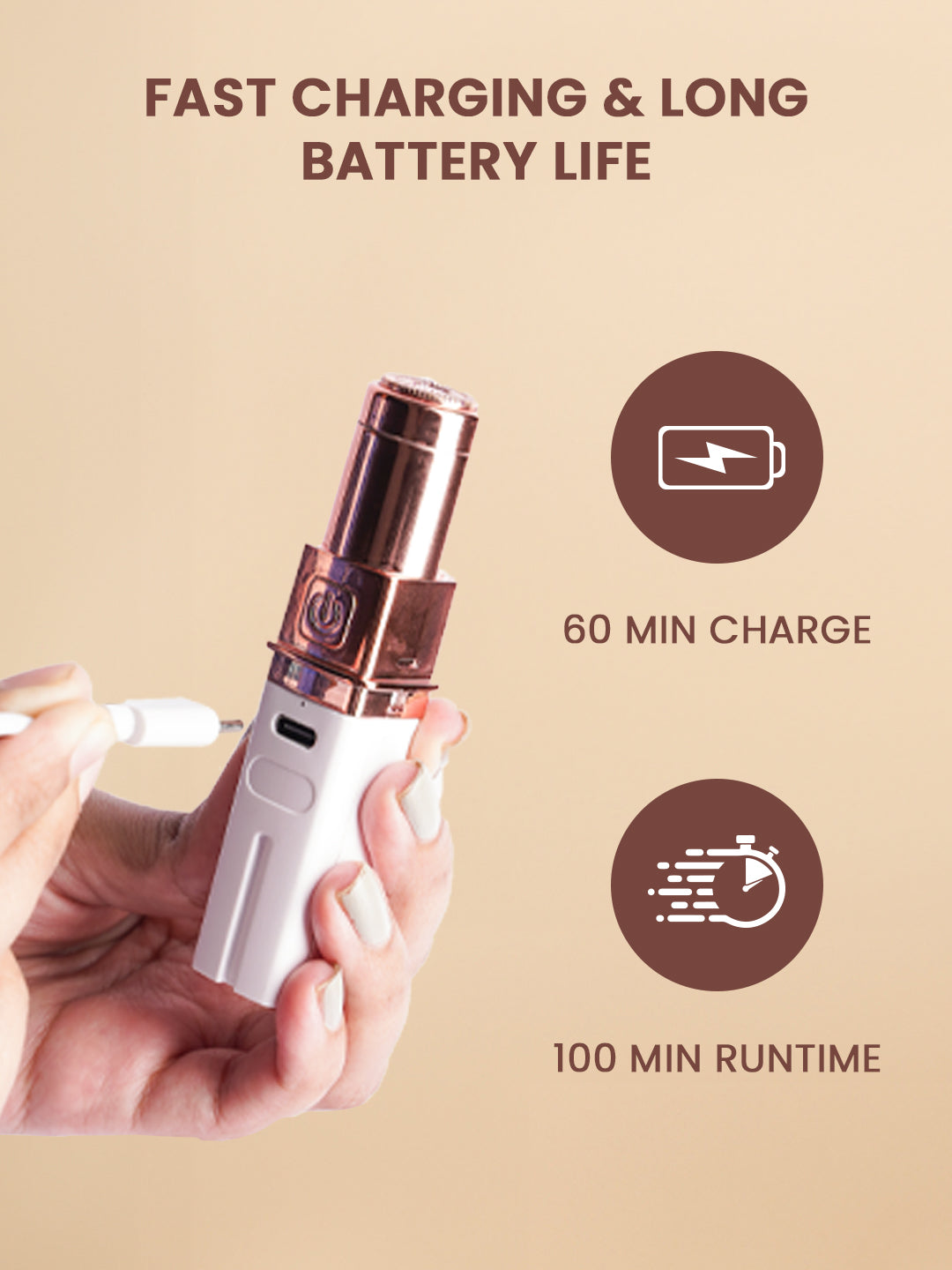 Electric Facial Hair Remover For Women